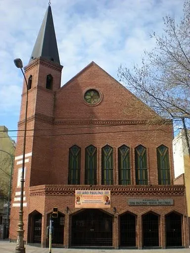 La Parroquia San Antonio María Zaccaria, donde celebramos las misas del colegio
